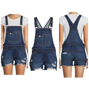 NWOT No boundaries Destructed Shortalls XXL (19)